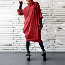 Load image into Gallery viewer, Yuki Turtleneck Dress
